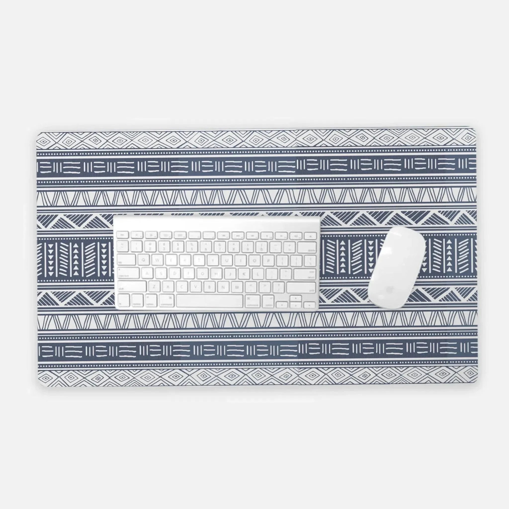 African Tribal Print Desk Mat - The Global Wanderer