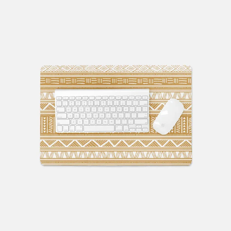 African Tribal Print Desk Mat - The Global Wanderer