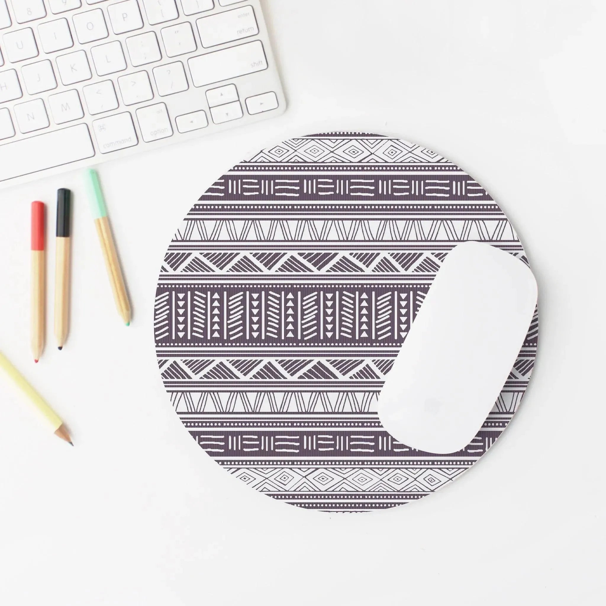 African Tribal Print Mouse Pad - The Global Wanderer