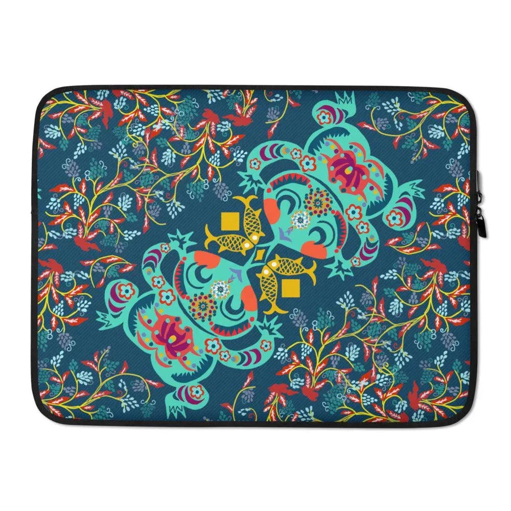 Chinese Folk Art Laptop Case - The Global Wanderer