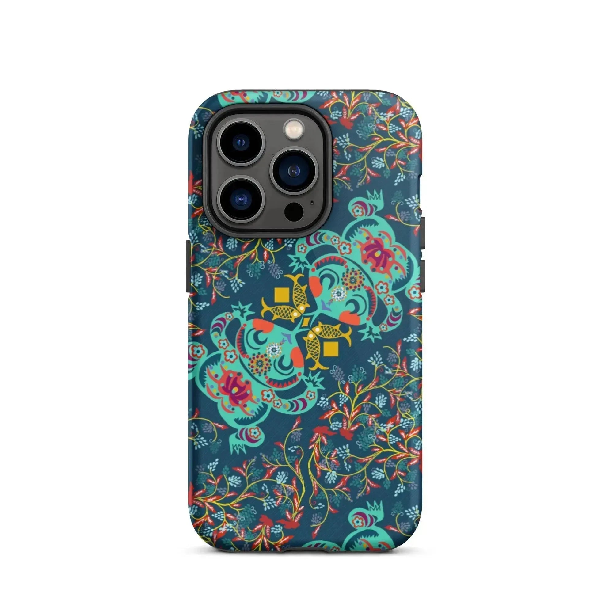 Chinese Folk Art Tough MagSafe iPhone® Case - The Global Wanderer