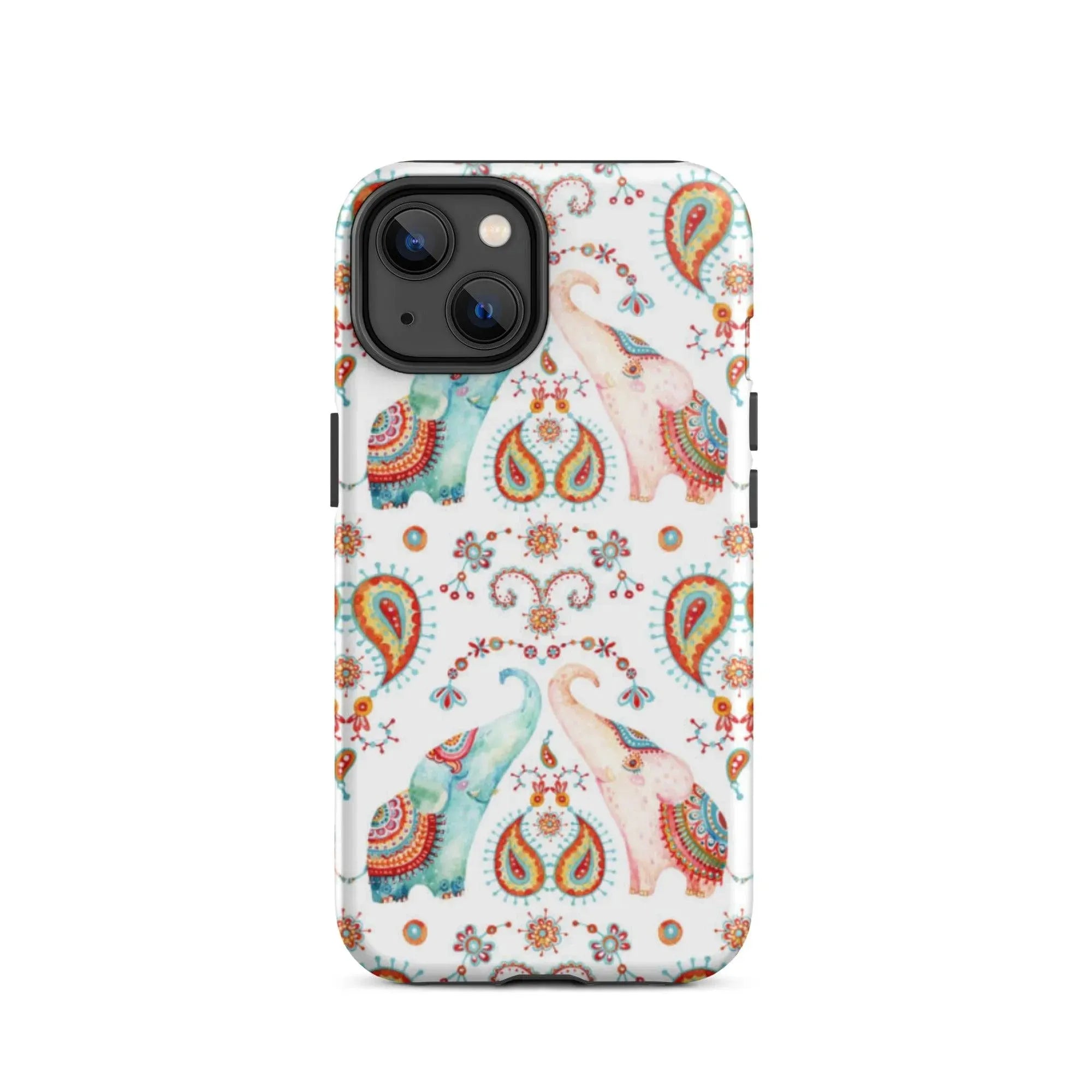 Indian Elephants Tough iPhone Case - The Global Wanderer