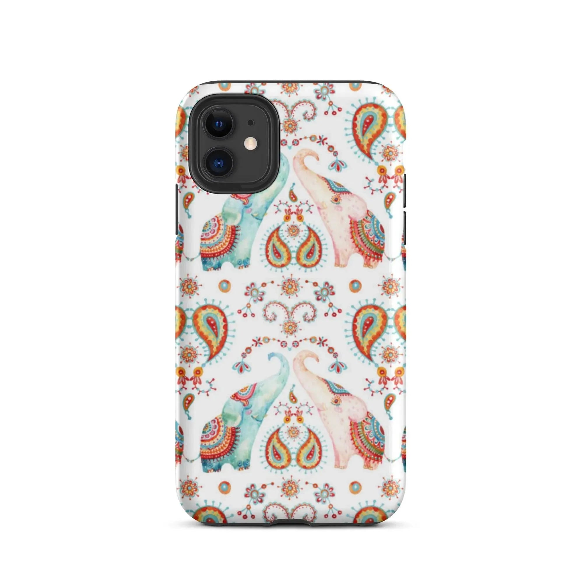 Indian Elephants Tough iPhone Case - The Global Wanderer