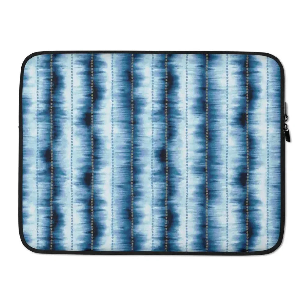 Hakone Mist Shibori Laptop Case - The Global Wanderer