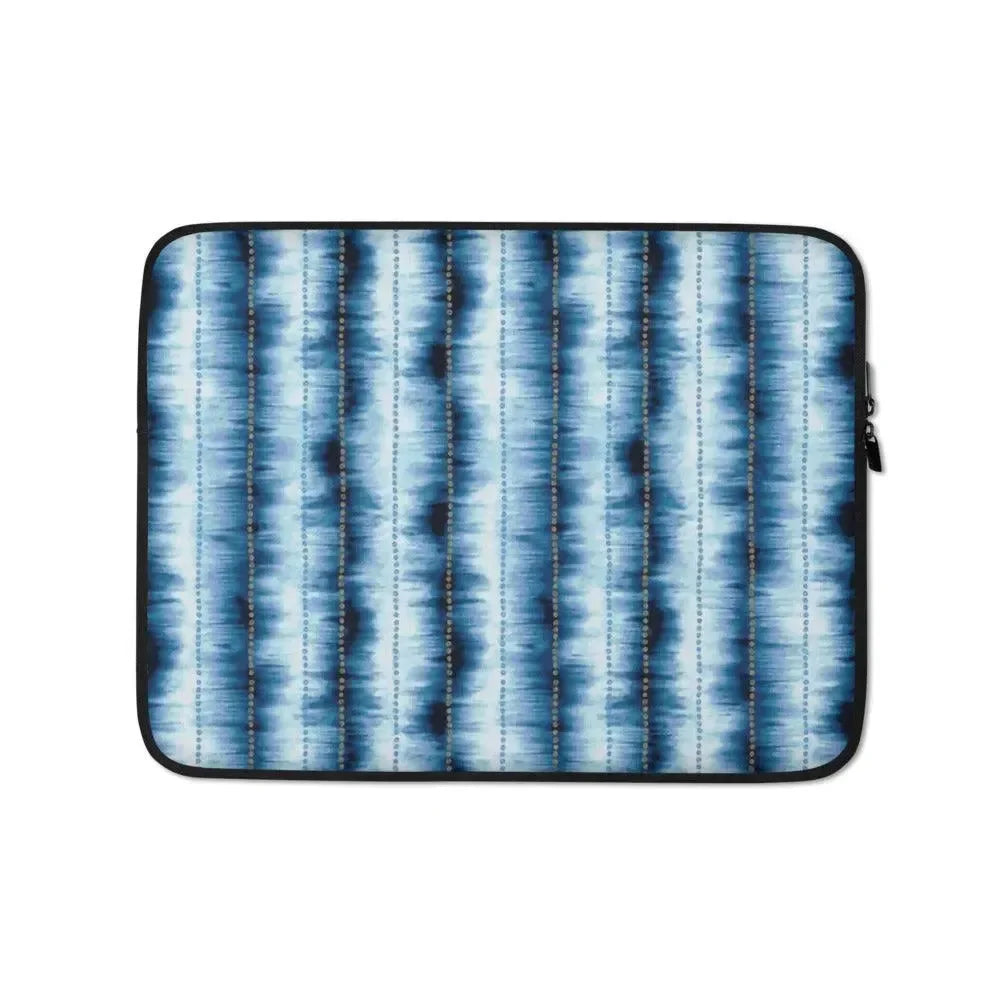Hakone Mist Shibori Laptop Case - The Global Wanderer