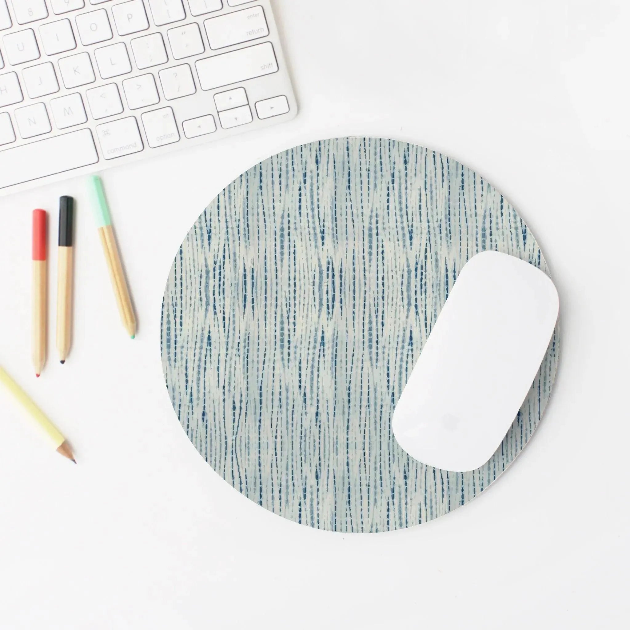 Japanese Shibori Print Mouse Pad - The Global Wanderer