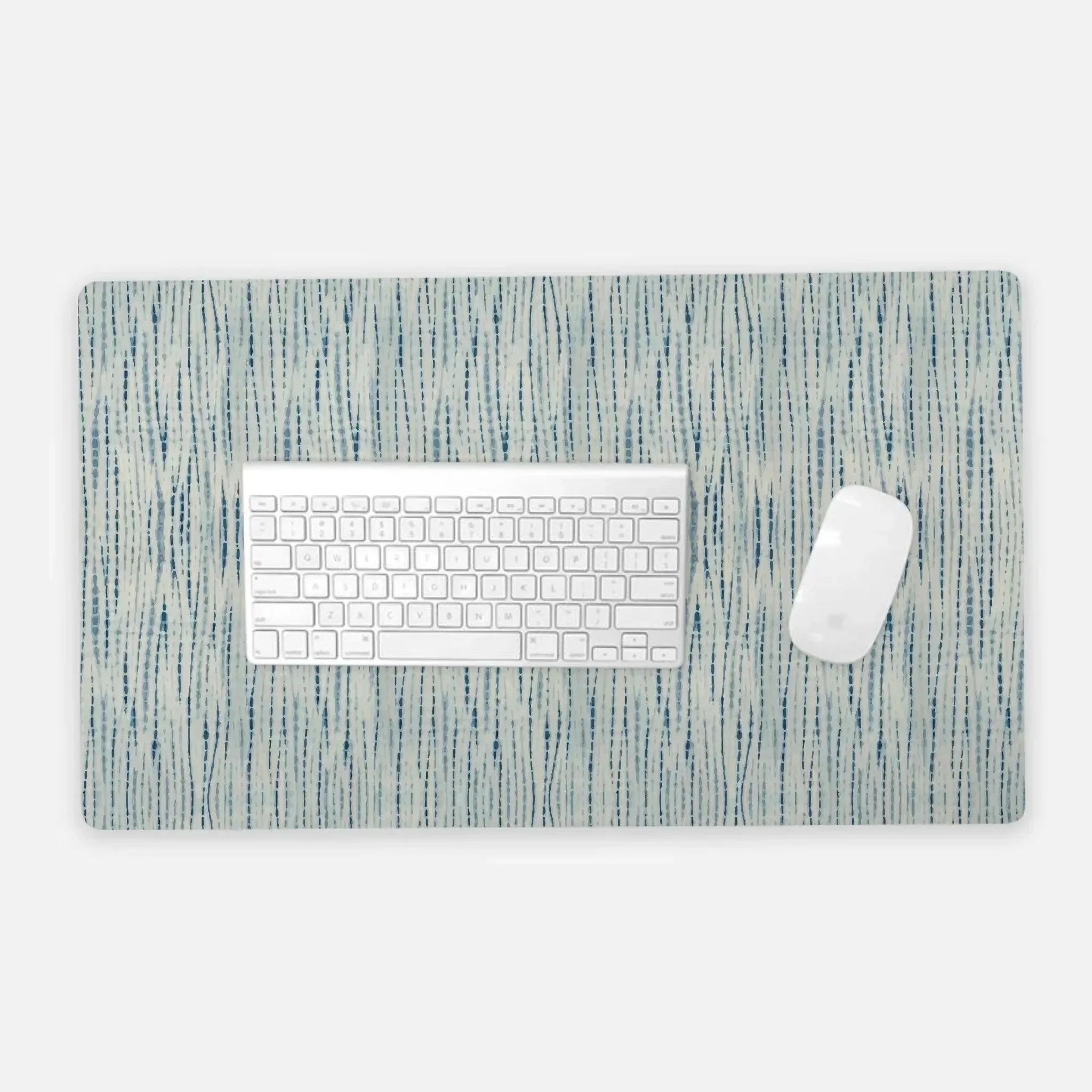 Kobe Breeze Shibori Desk Mat - The Global Wanderer
