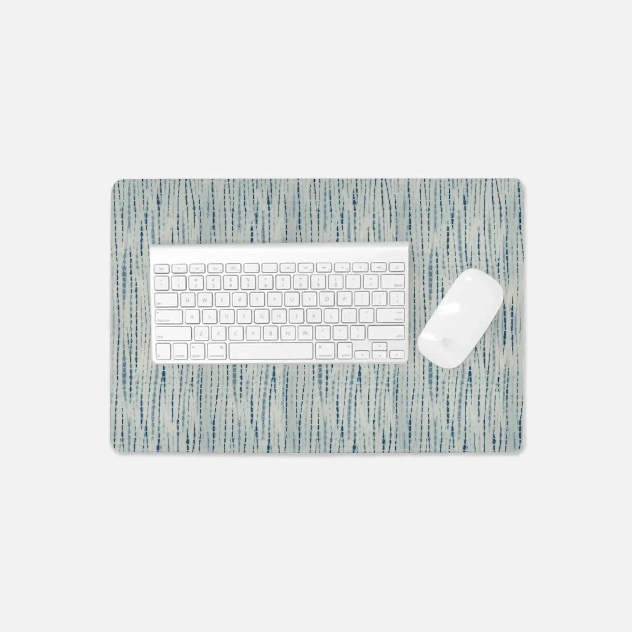 Kobe Breeze Shibori Desk Mat - The Global Wanderer