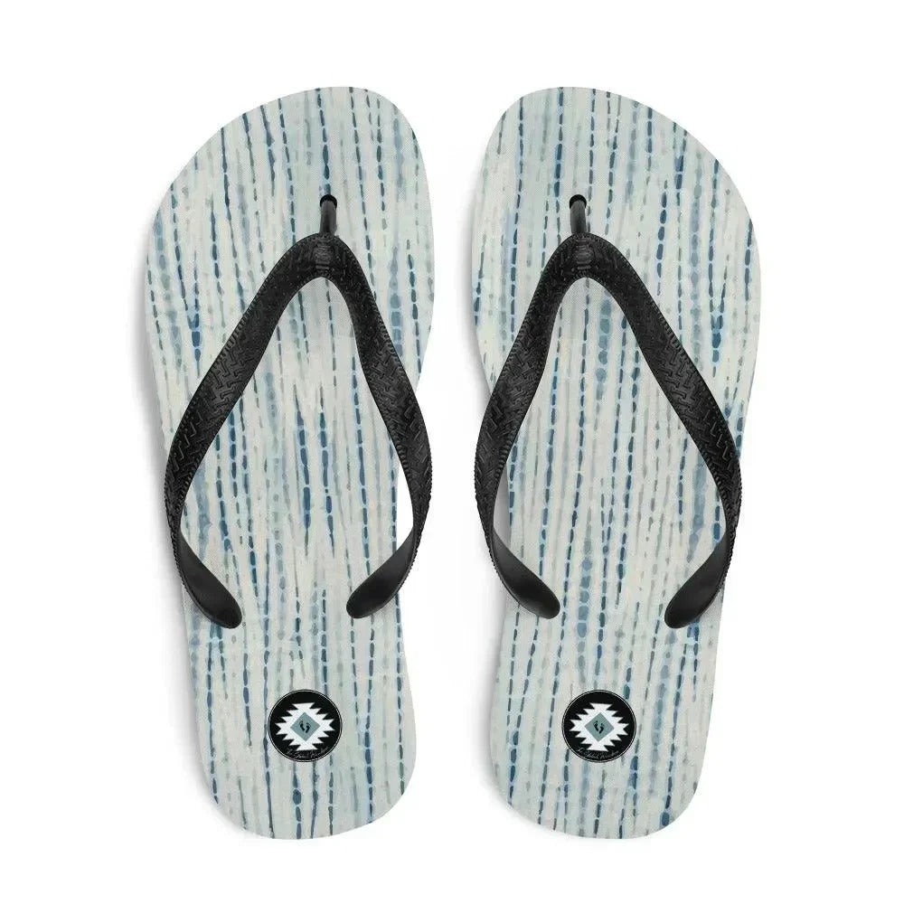 Kobe Breeze Shibori Flip Flops - The Global Wanderer