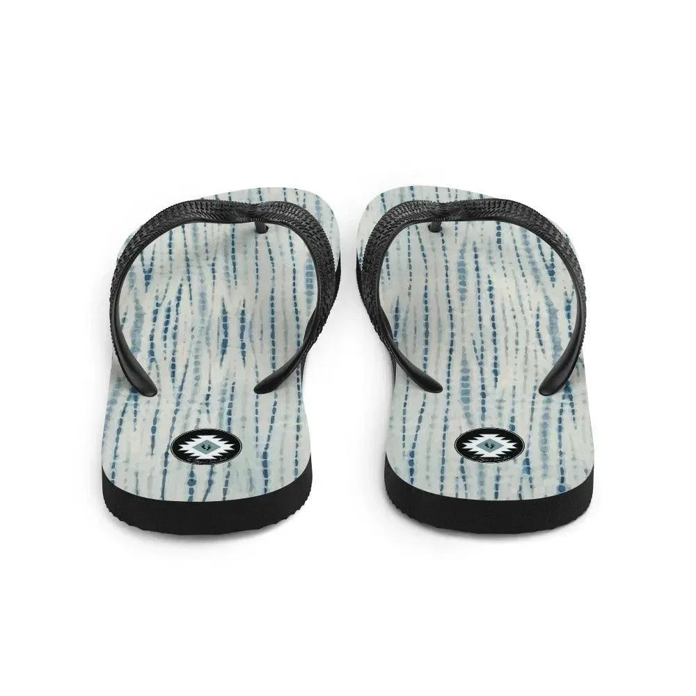 Kobe Breeze Shibori Flip Flops - The Global Wanderer