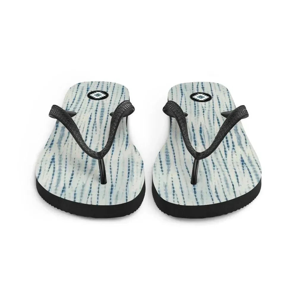 Kobe Breeze Shibori Flip Flops - The Global Wanderer