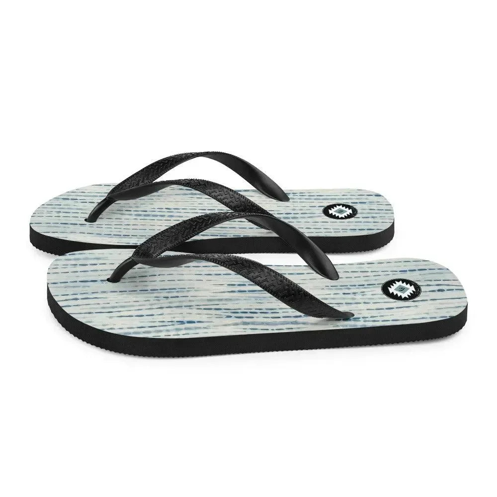 Kobe Breeze Shibori Flip Flops - The Global Wanderer
