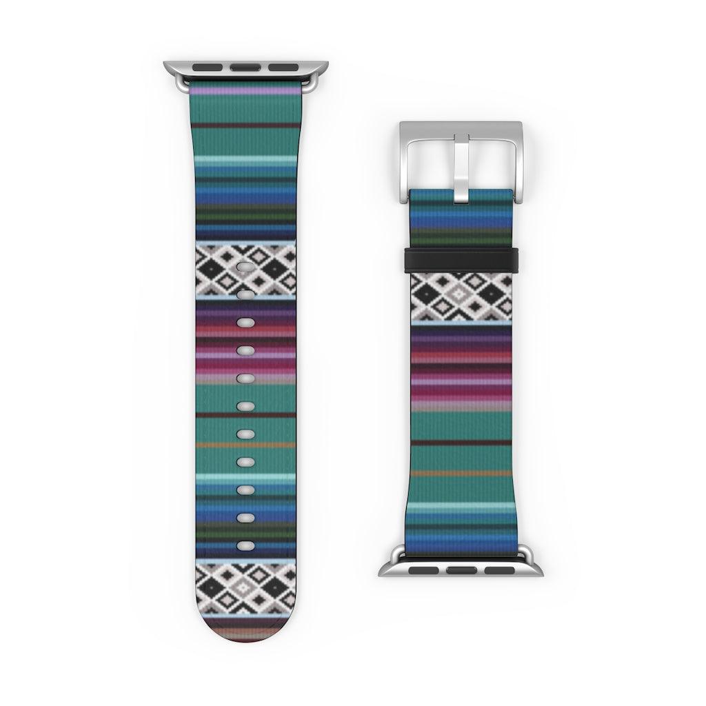 Mexican Aztec Watch Band - The Global Wanderer