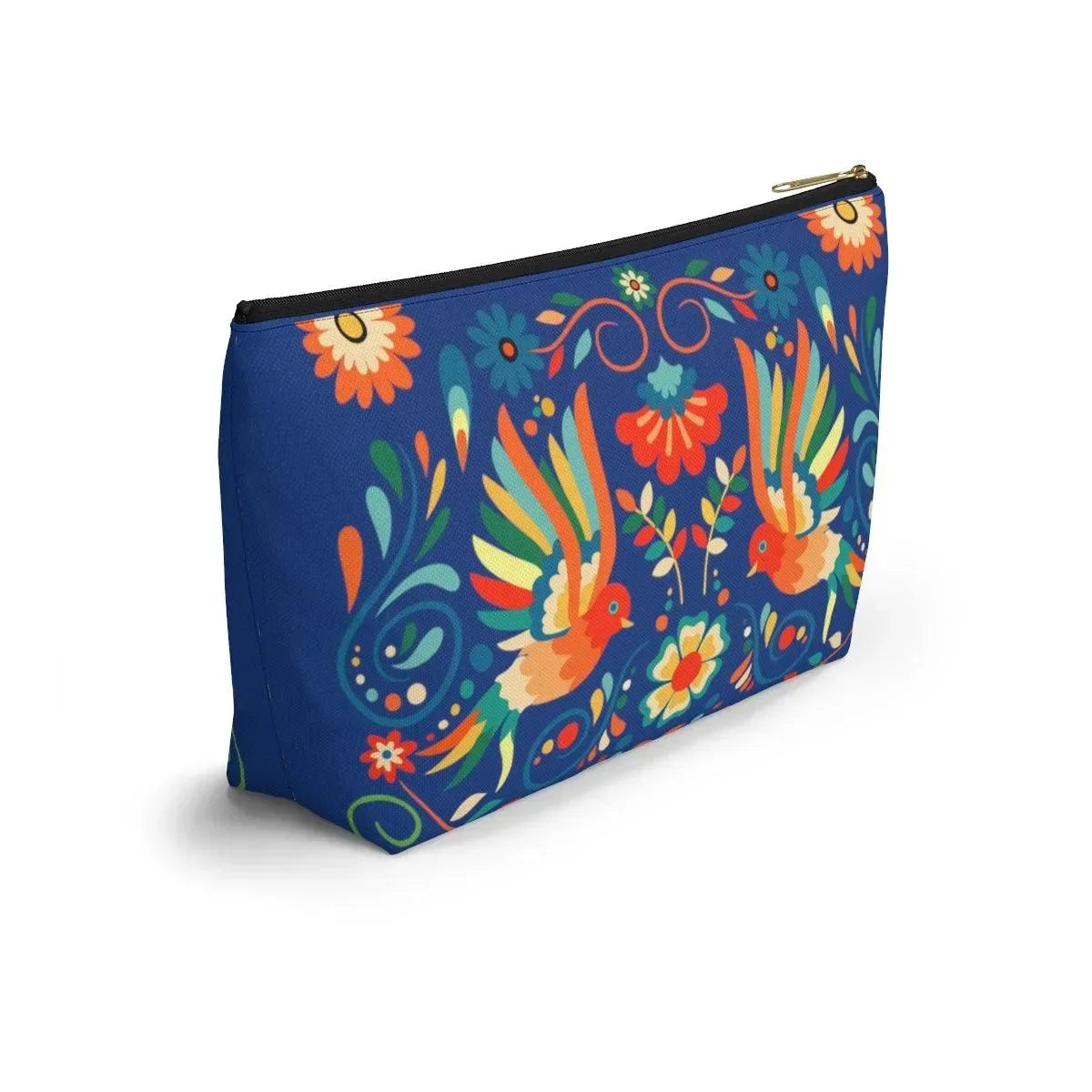 Mexican Otomi Bird Print Pouch - The Global Wanderer