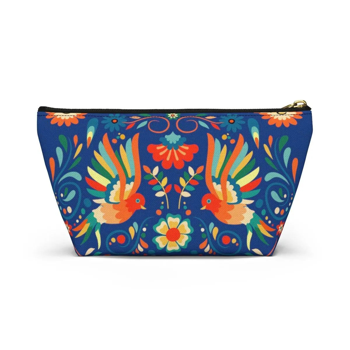Mexican Otomi Bird Print Pouch - The Global Wanderer