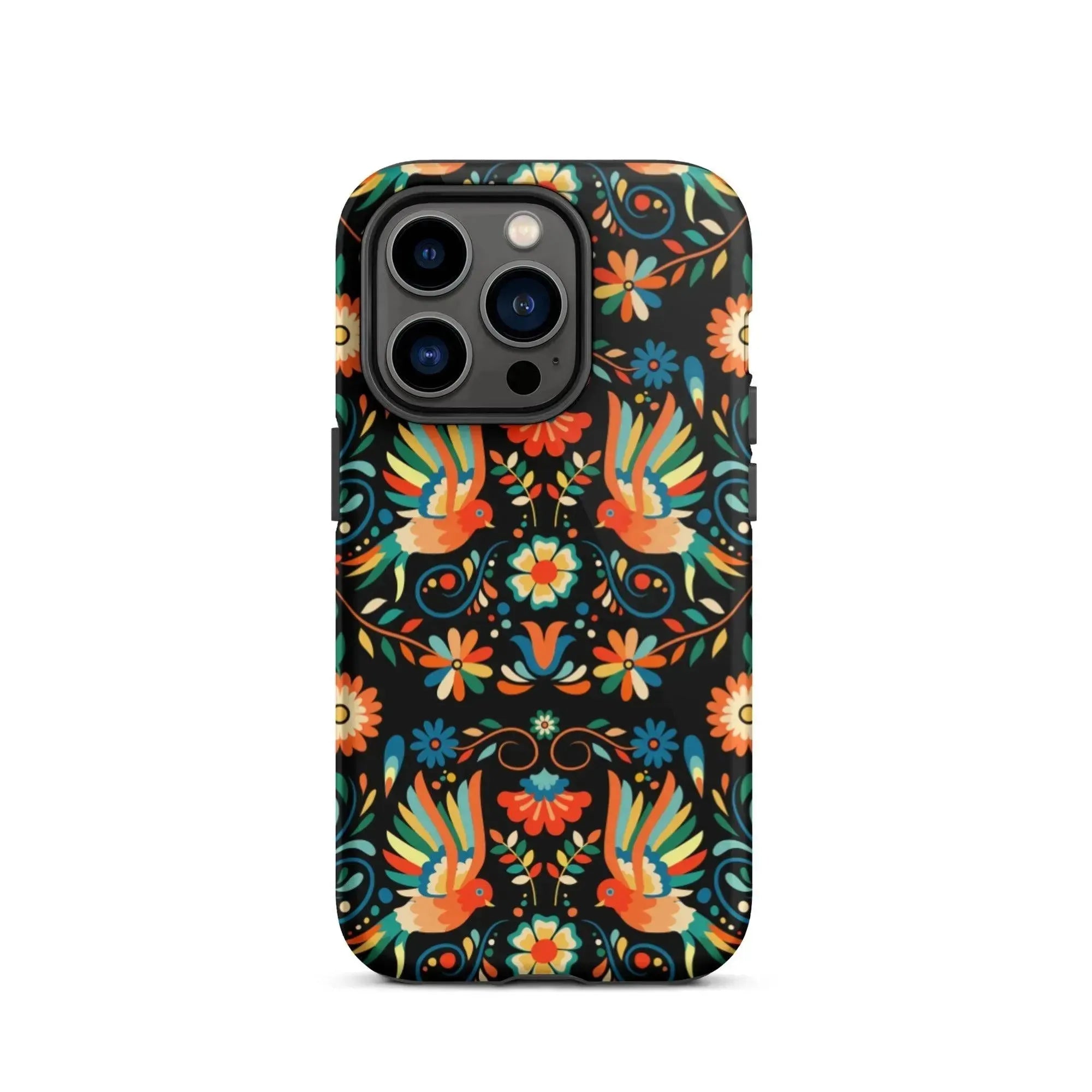 Mexican Otomi Print Tough MagSafe iPhone Case - The Global Wanderer