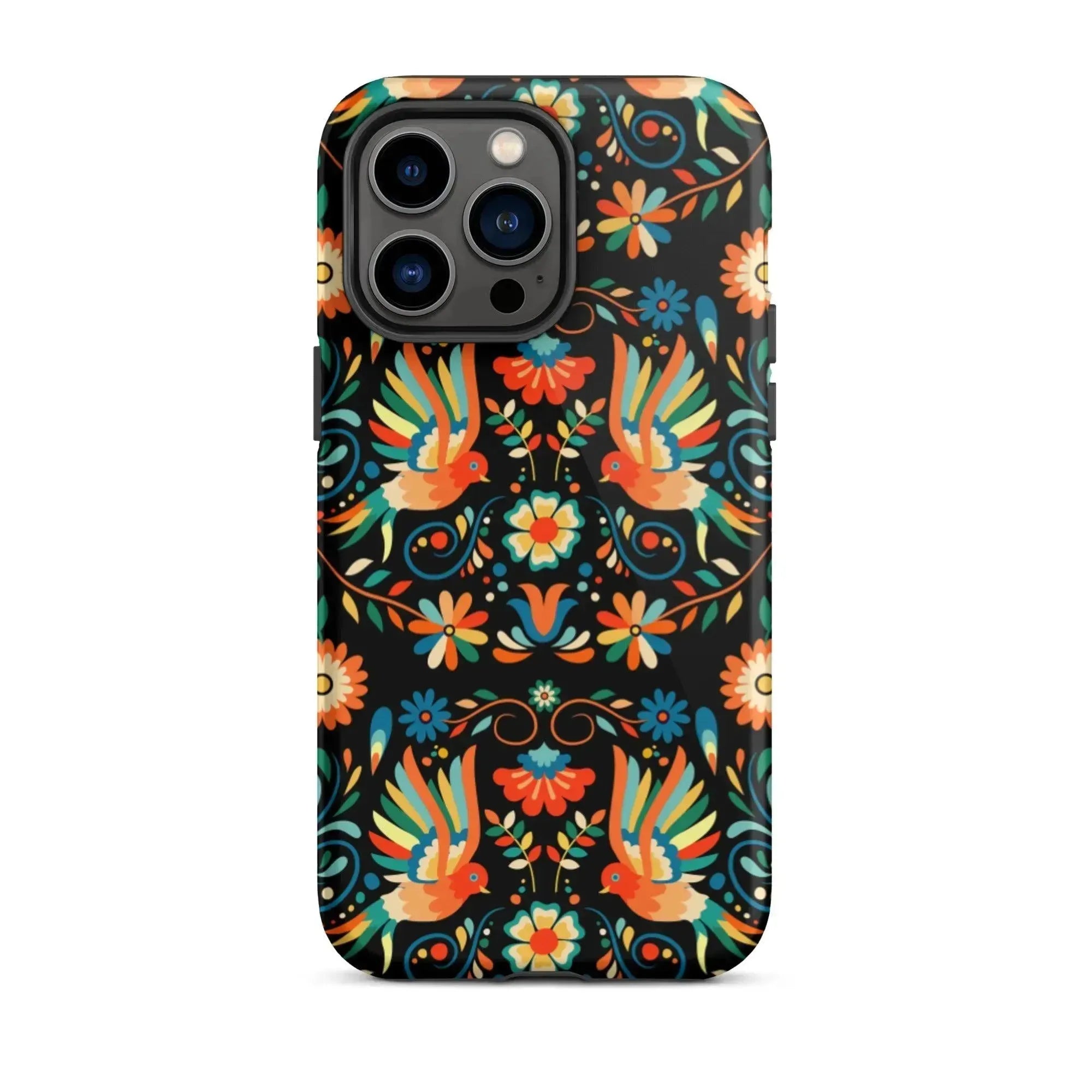 Mexican Otomi Print Tough MagSafe iPhone Case - The Global Wanderer