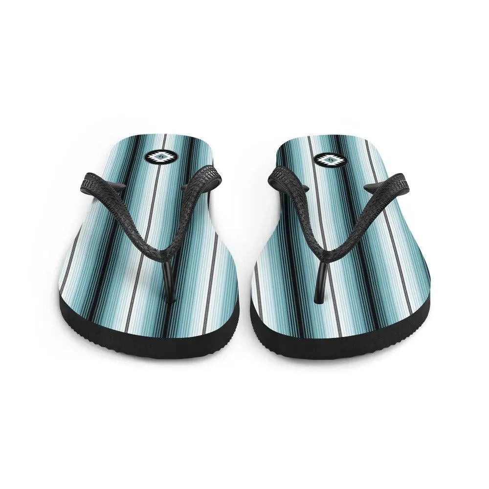 Mexican Serape Flip Flops - The Global Wanderer