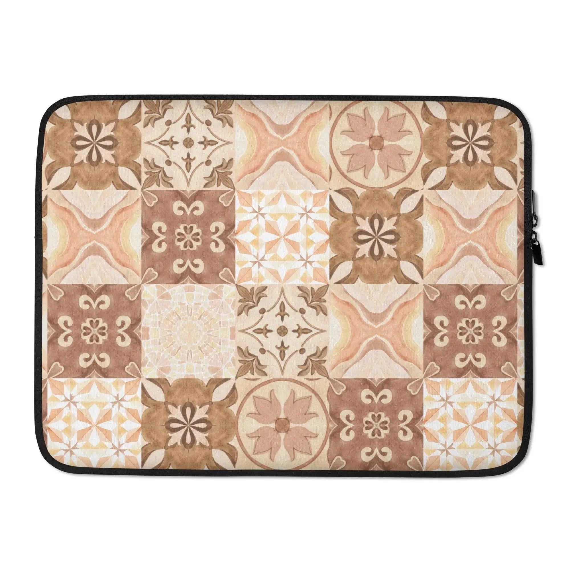 Moroccan Desert Tile Laptop Sleeve - The Global Wanderer