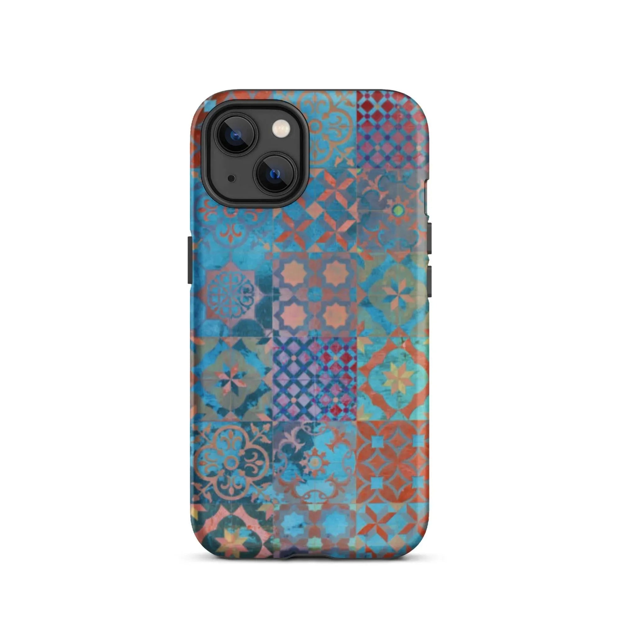 Moroccan Tile Tough iPhone Case - The Global Wanderer