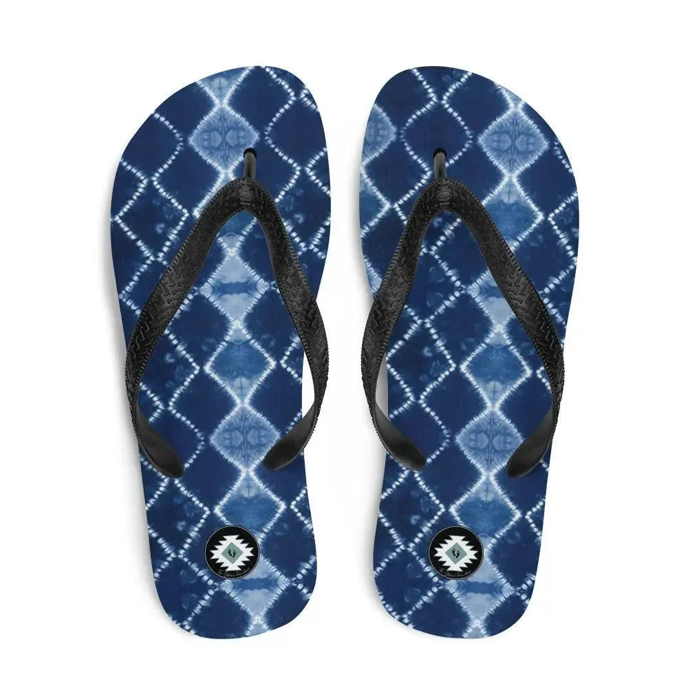 Nara Heritage Shibori Flip Flops - The Global Wanderer