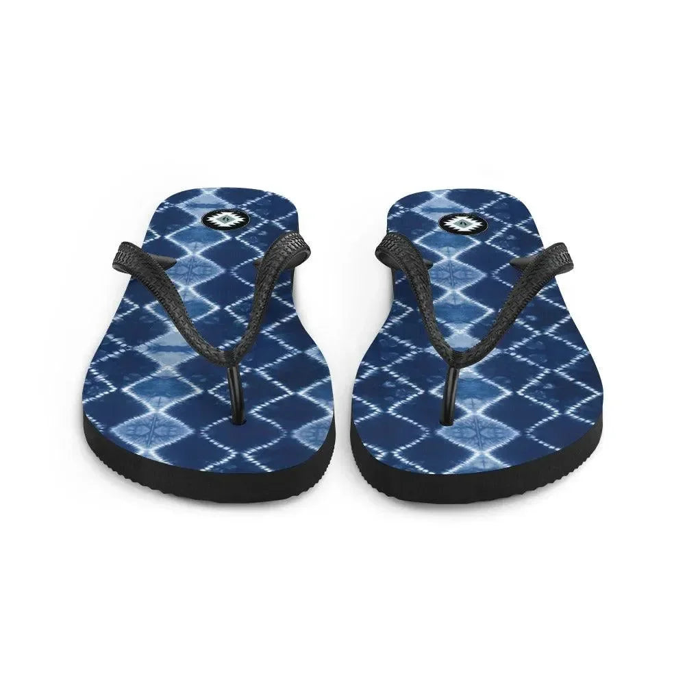 Nara Heritage Shibori Flip Flops - The Global Wanderer