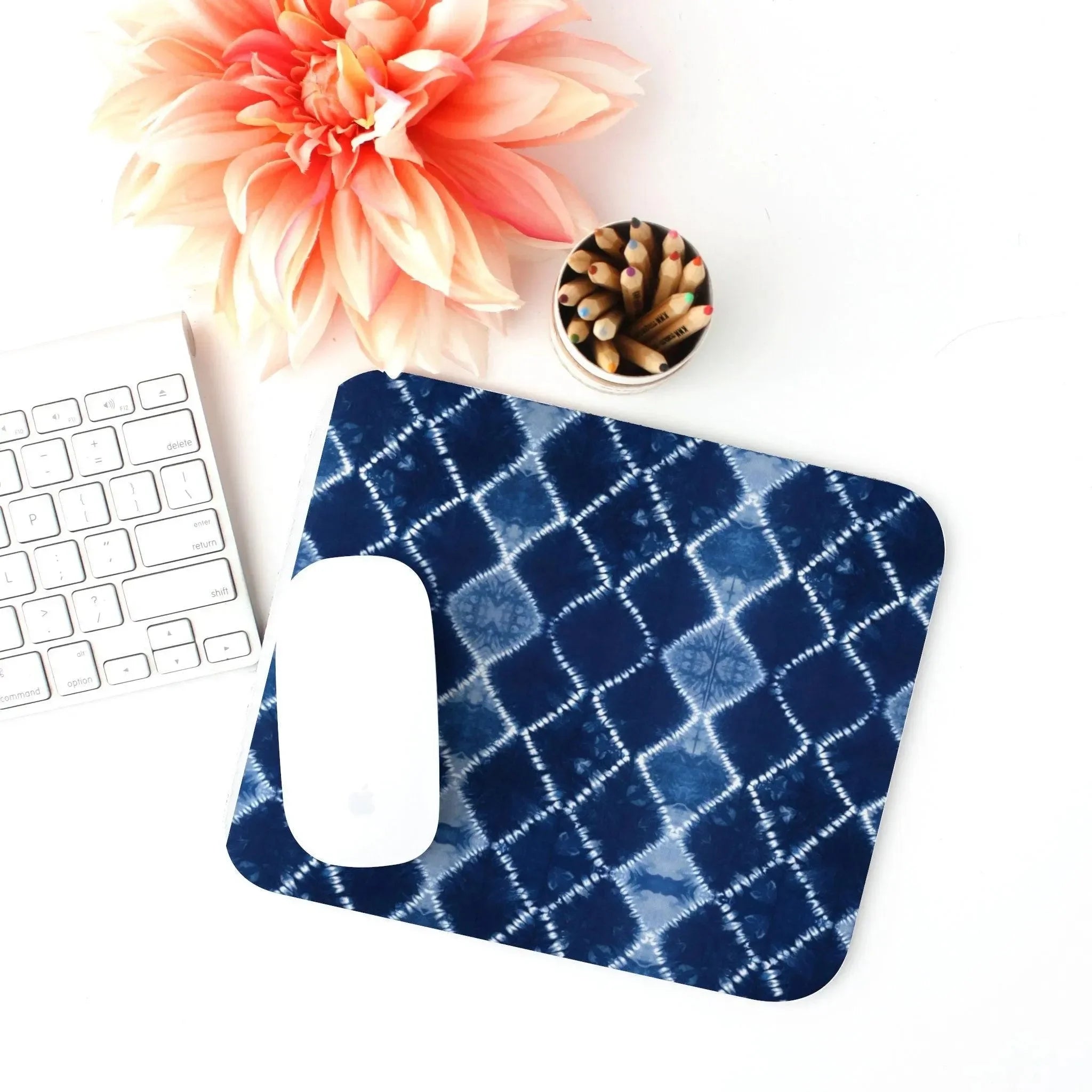 Nara Heritage Shibori Mouse Pad - The Global Wanderer