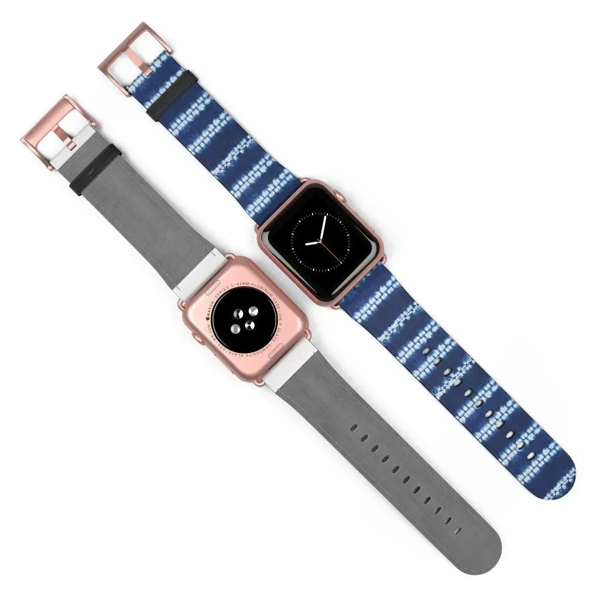 Osaka Wave Shibori Watch Band - The Global Wanderer