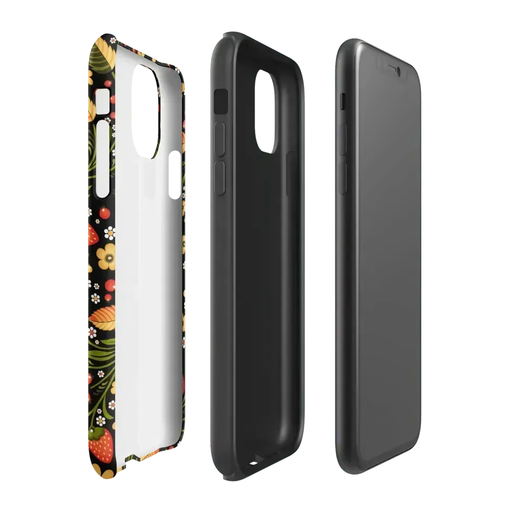 Russian Khokhloma Tough MagSafe iPhone® Case - The Global Wanderer