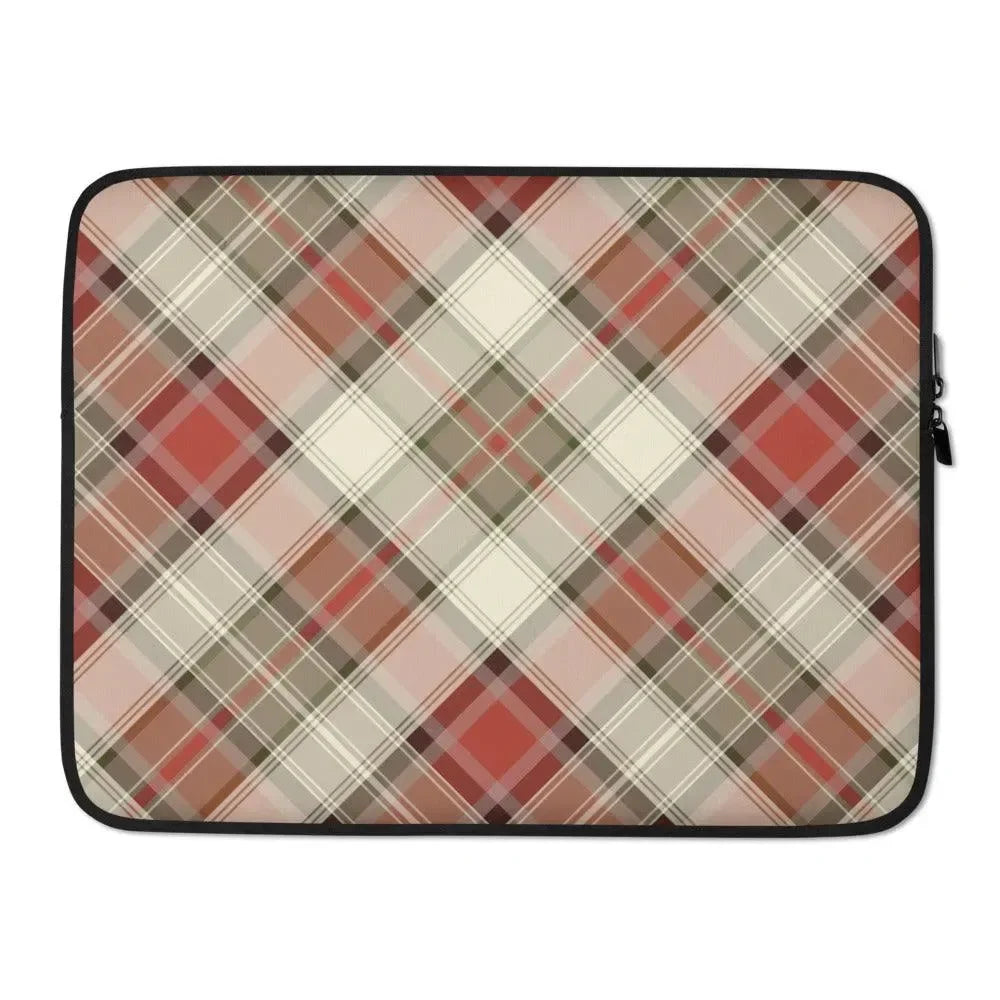 Scottish Plaid Laptop Case - The Global Wanderer