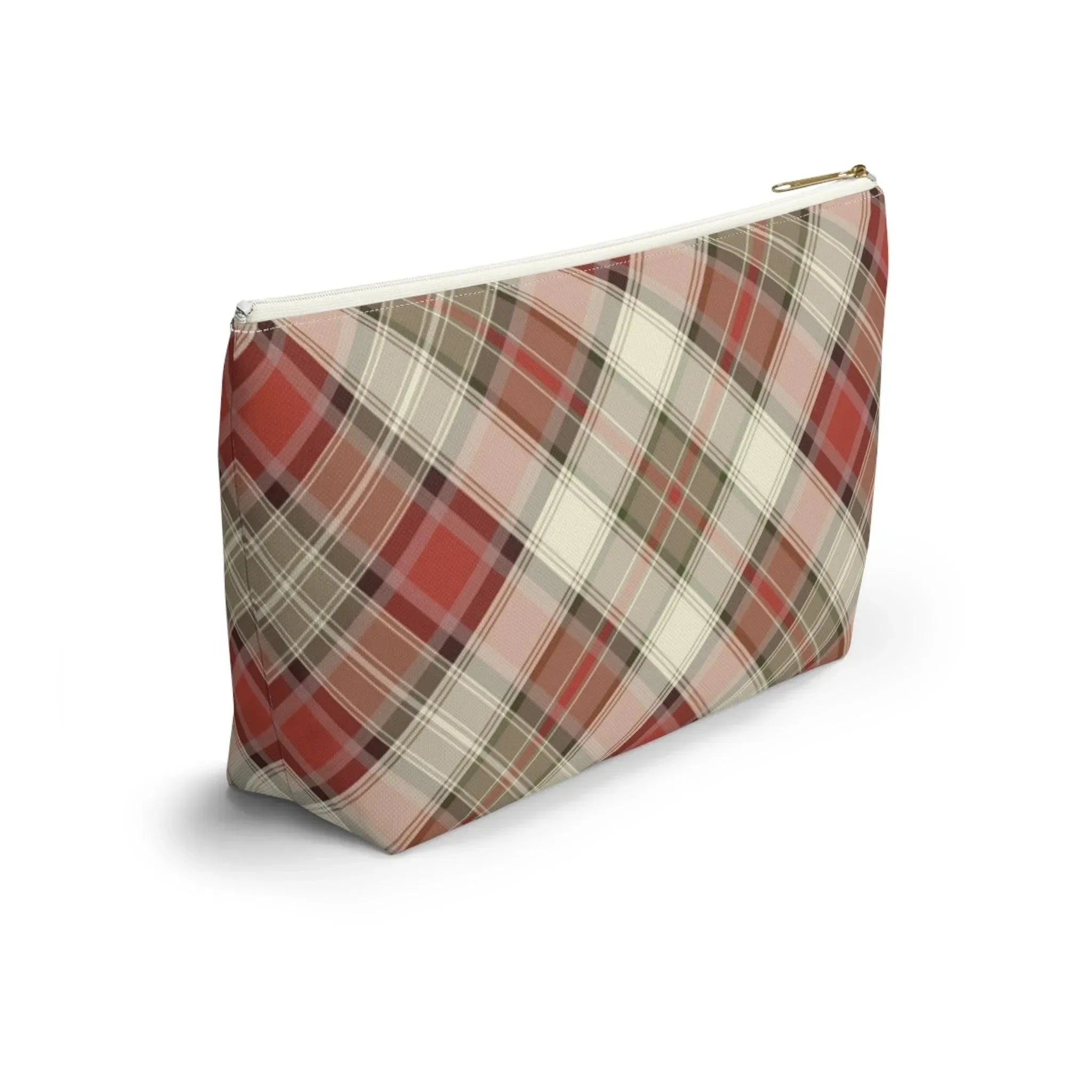Scottish Plaid Print Pouch - The Global Wanderer