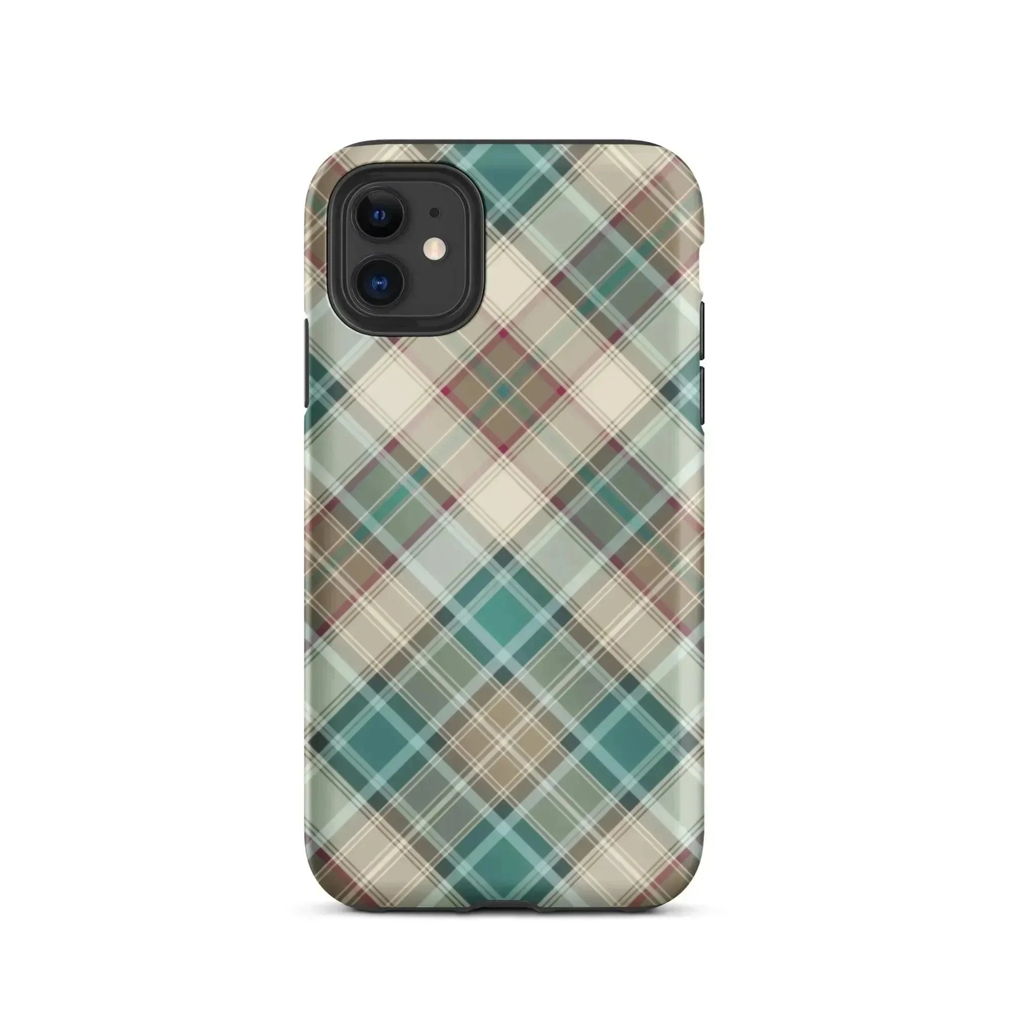 Scottish Plaid Print Tough MagSafe iPhone® Case - The Global Wanderer