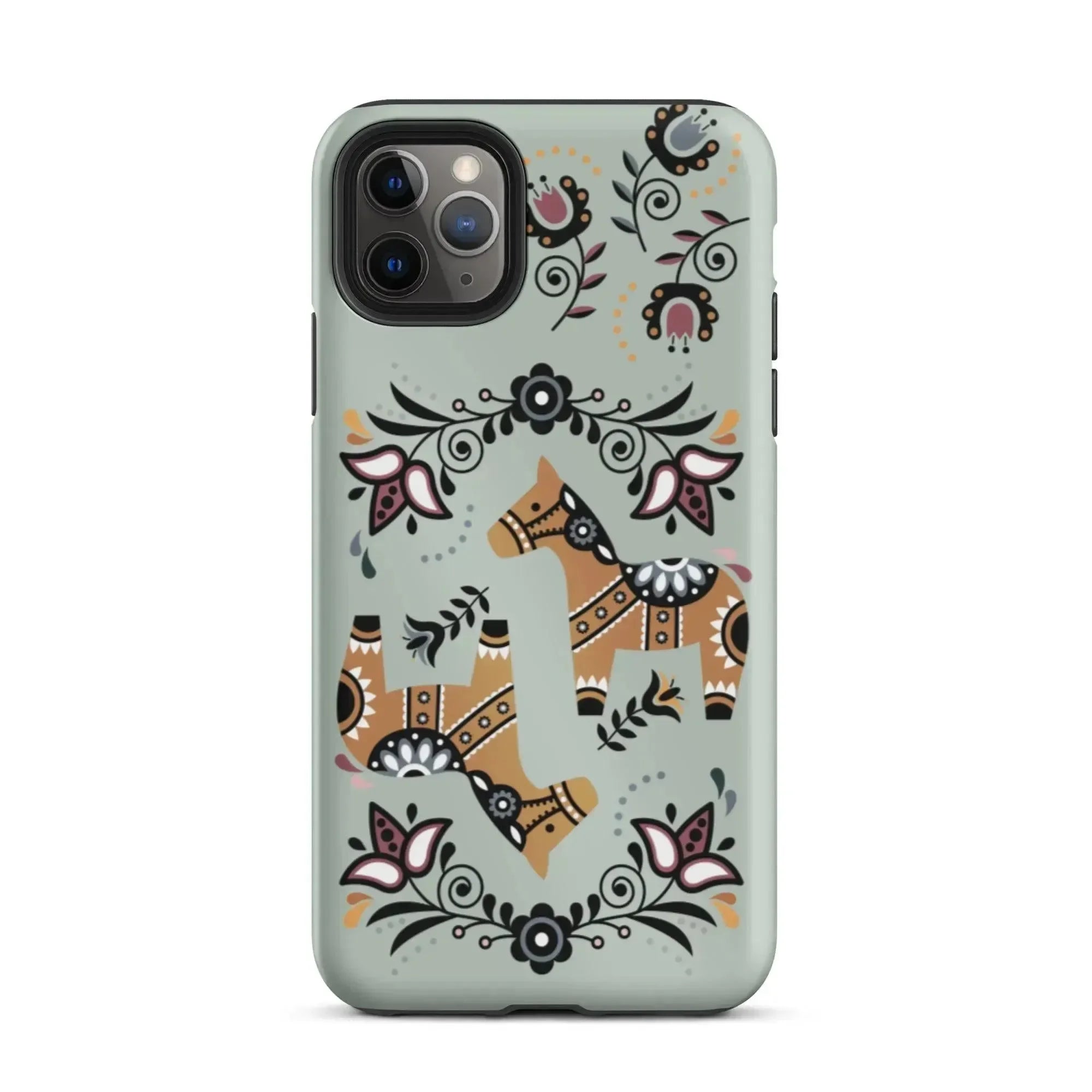 Swedish Dala Horse Tough MagSafe iPhone® Case - The Global Wanderer