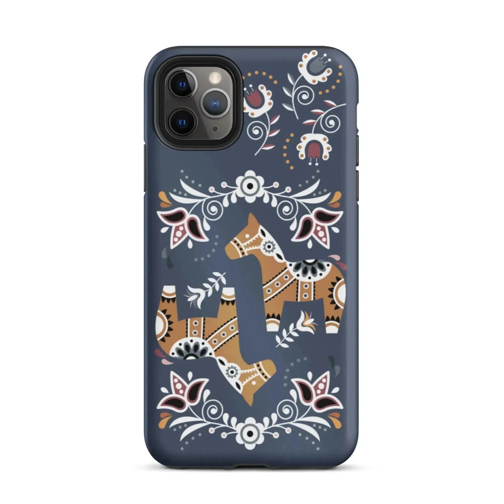 Swedish Dala Horse Tough MagSafe iPhone® Case - The Global Wanderer