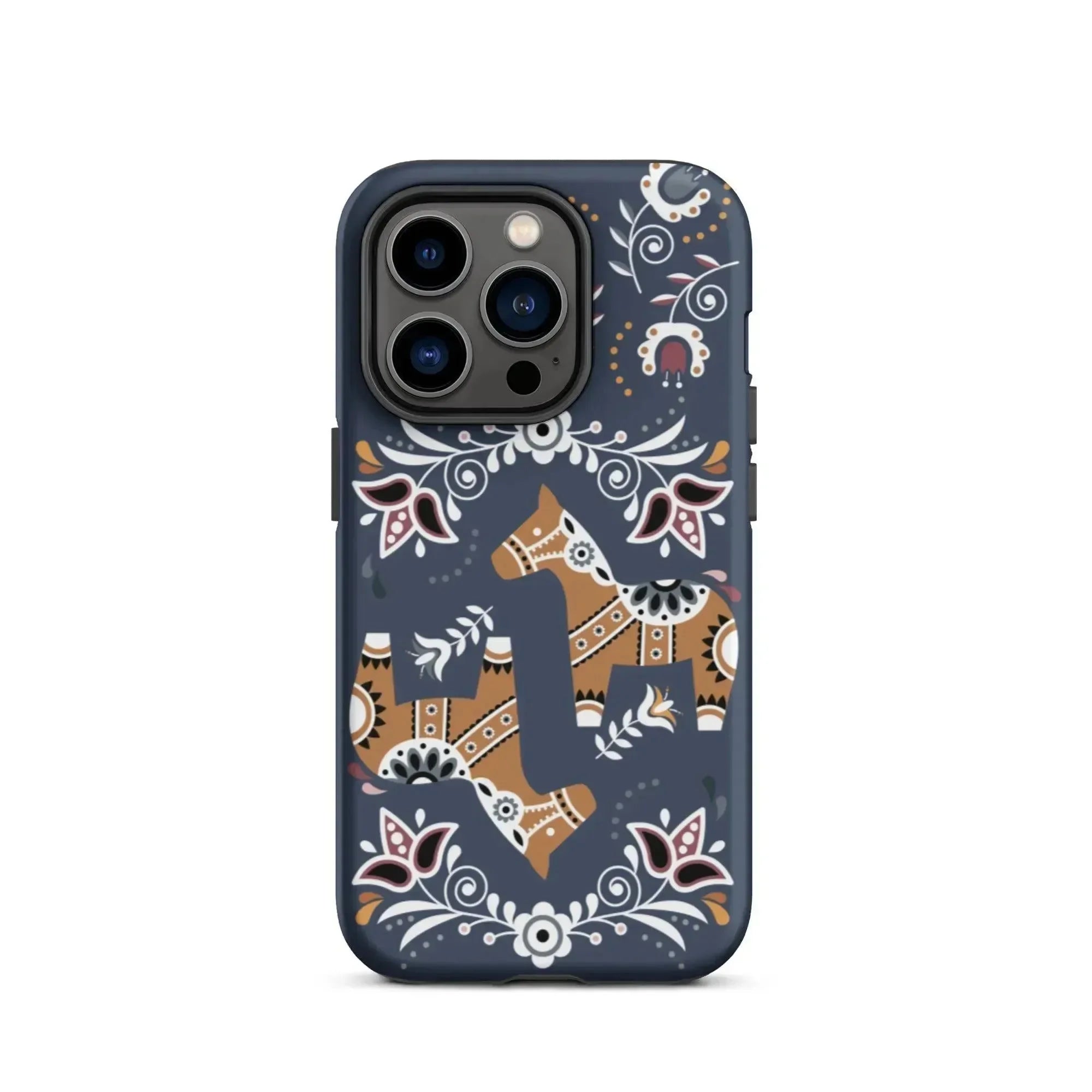 Swedish Dala Horse Tough MagSafe iPhone® Case - The Global Wanderer