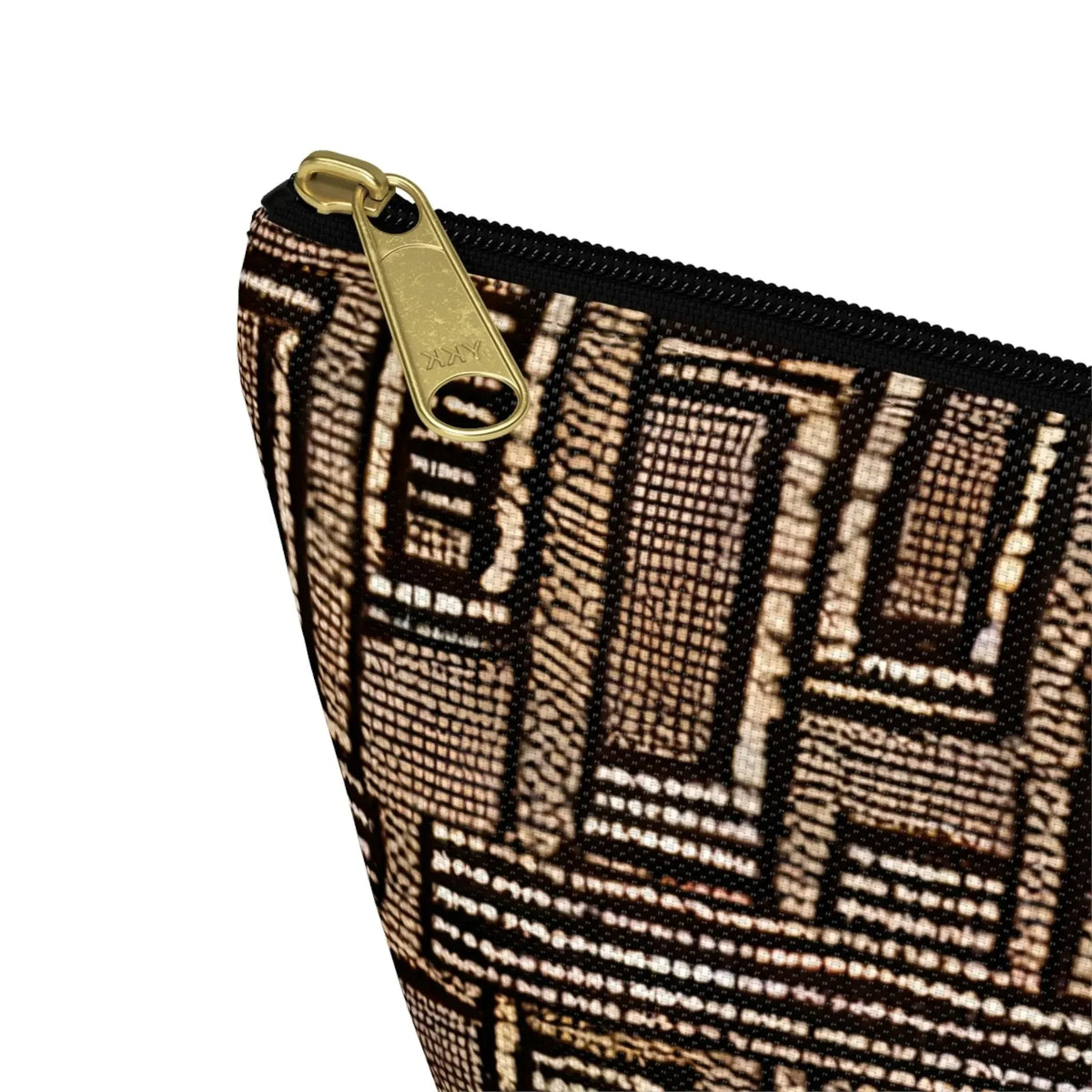 Terra Stripes Mud Cloth Pouch - The Global Wanderer