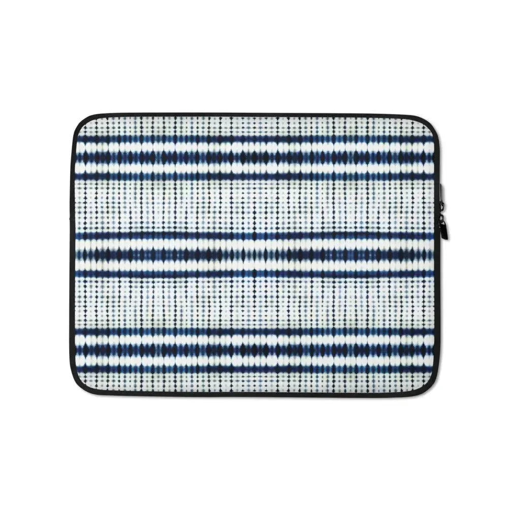 Tokyo Horizon Shibori Laptop Case - The Global Wanderer