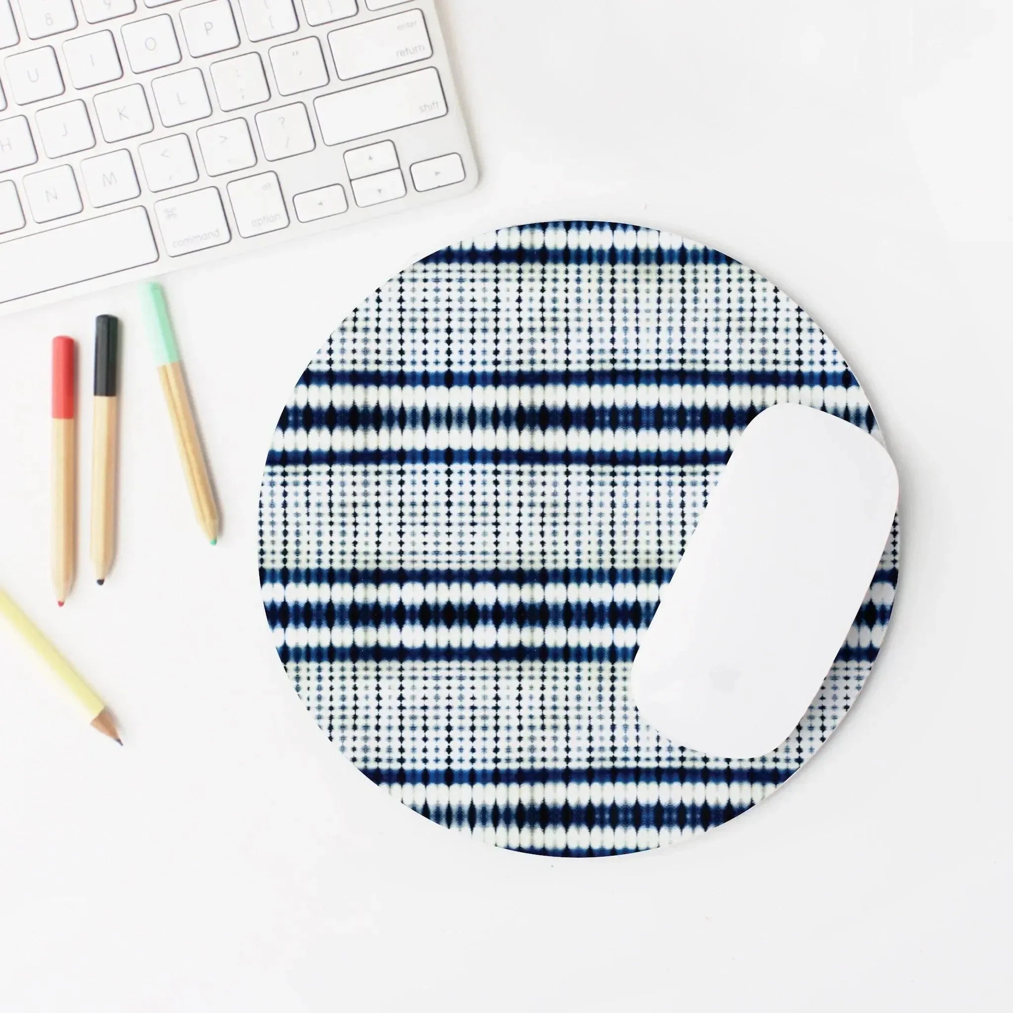 Tokyo Horizon Shibori Mouse Pad - The Global Wanderer