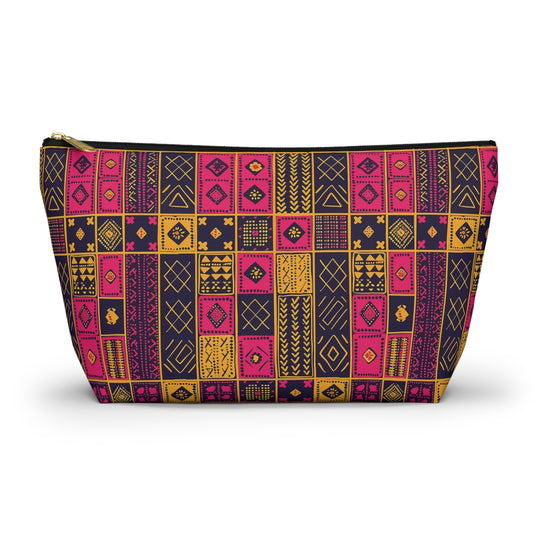 Ghanaian Kente Cloth Print Pouch