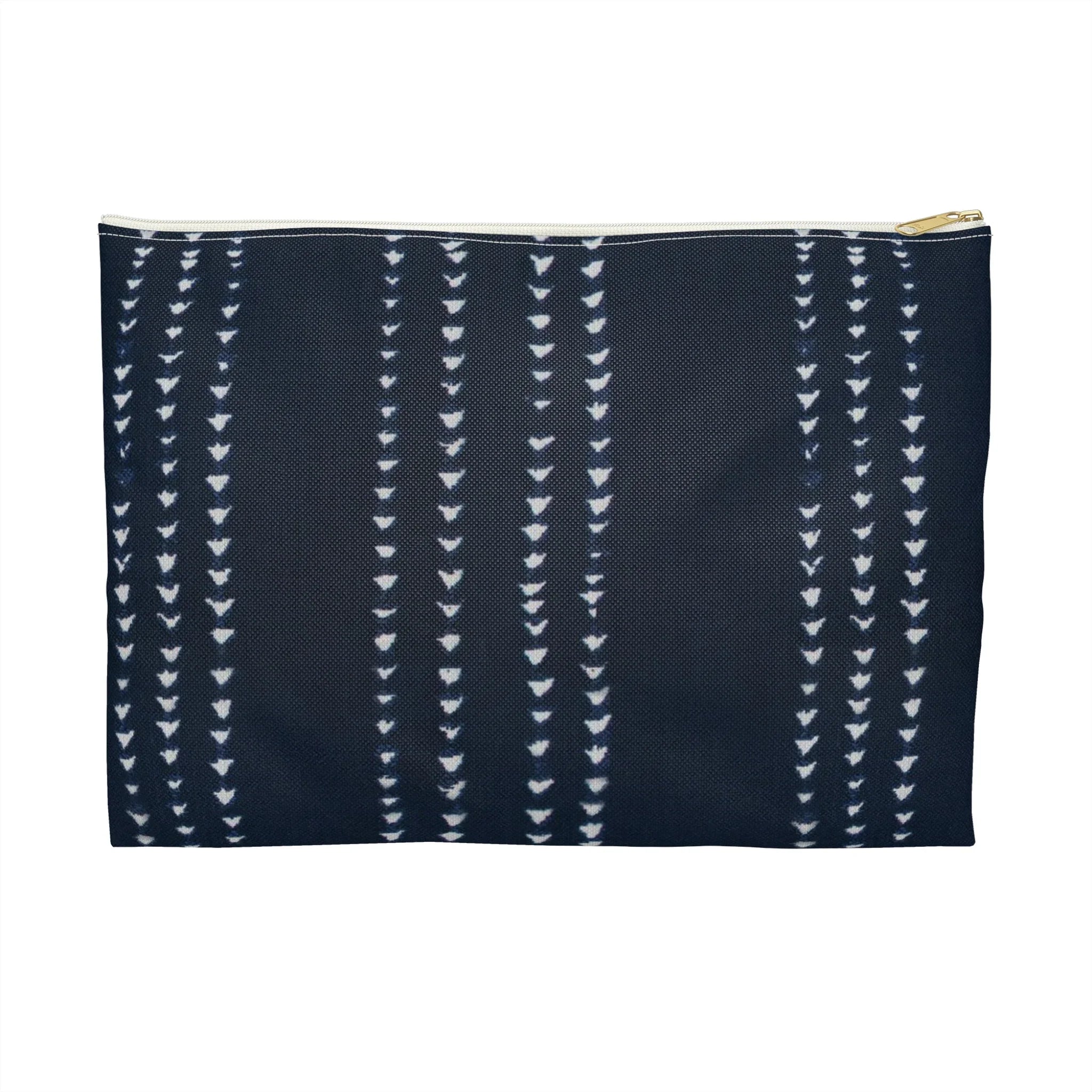 Kyoto Indigo Shibori Flat Pouch - The Global Wanderer