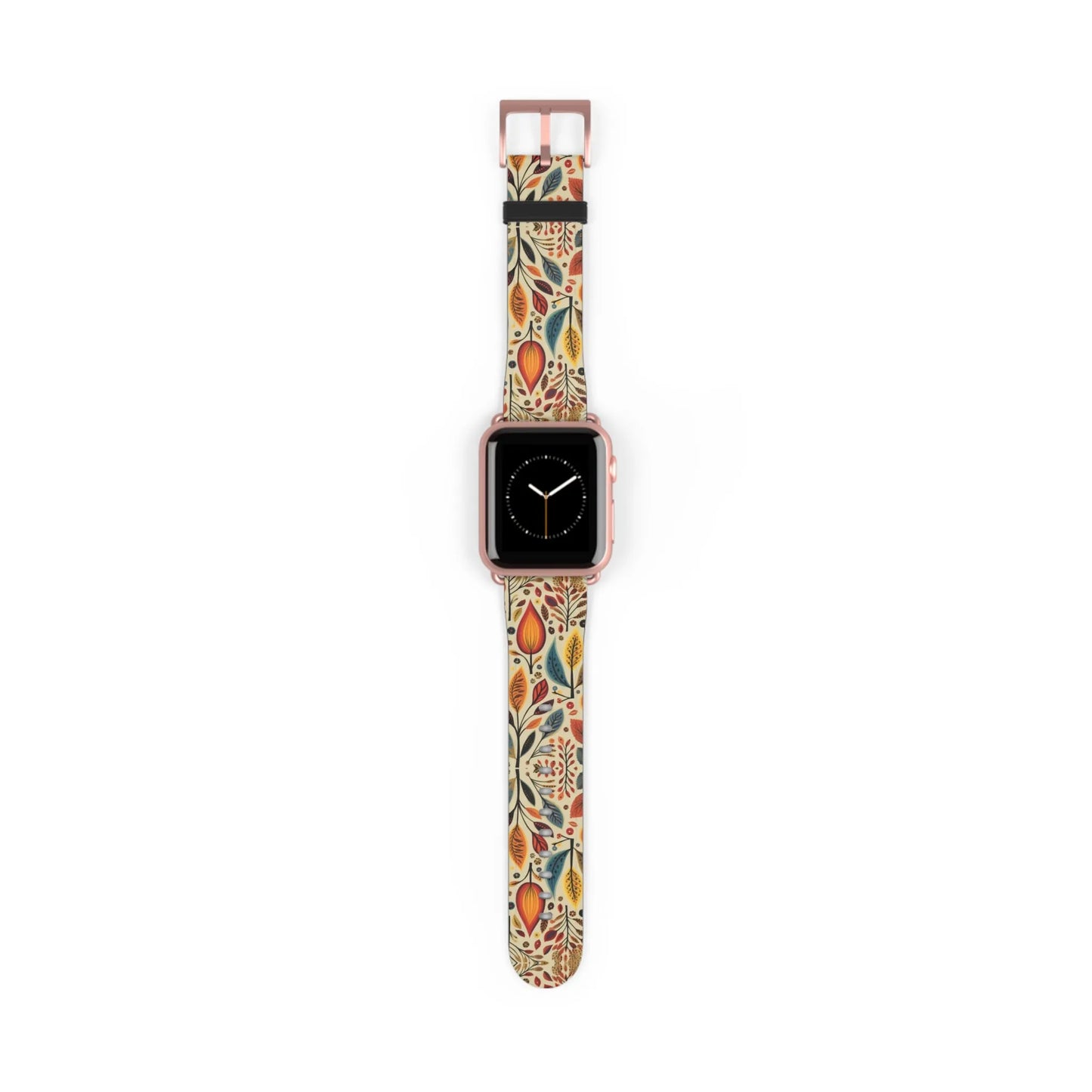 Bavarian Fall Folk Art Watch Band