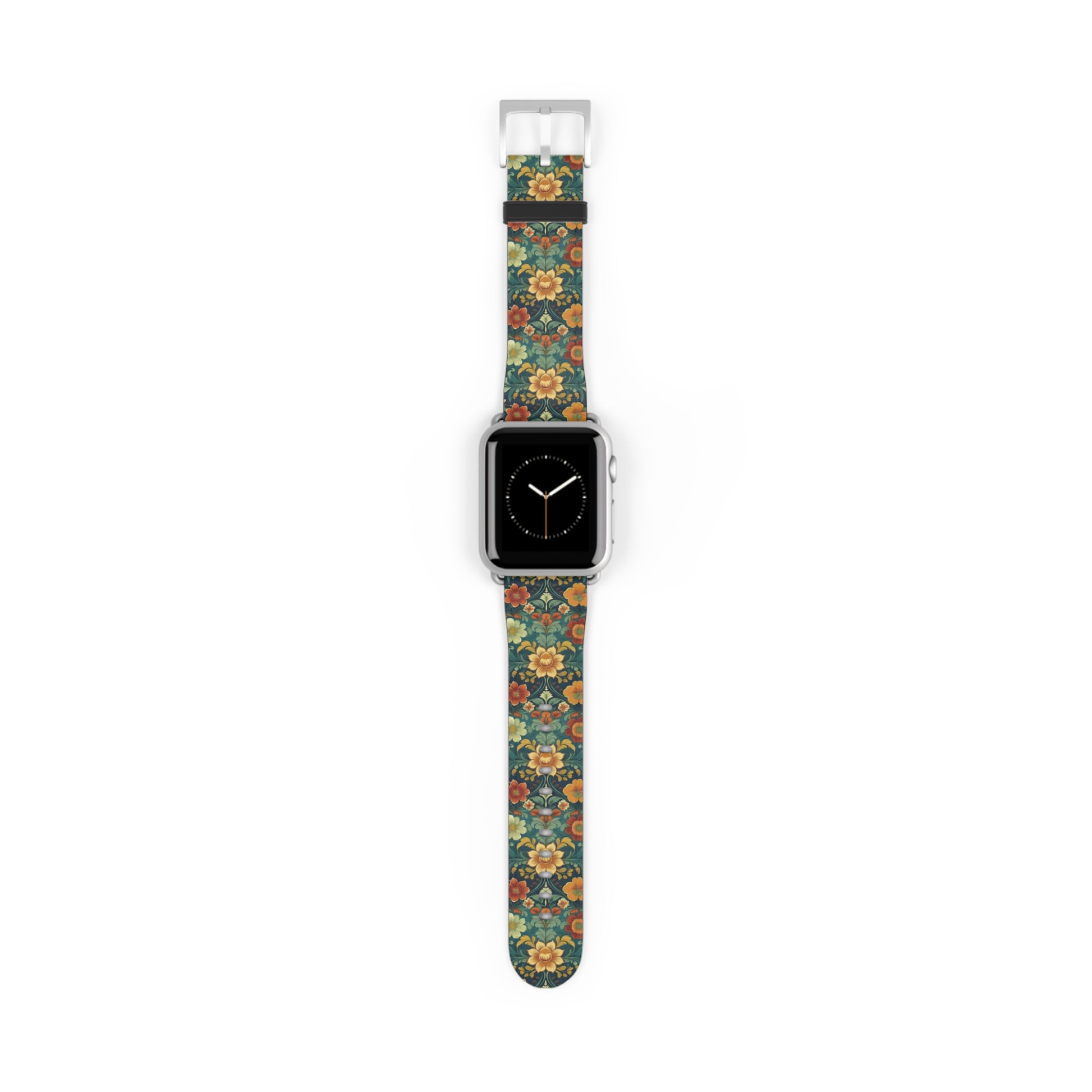 Copy of Norwegian Rosemaling Watch Band - The Global Wanderer