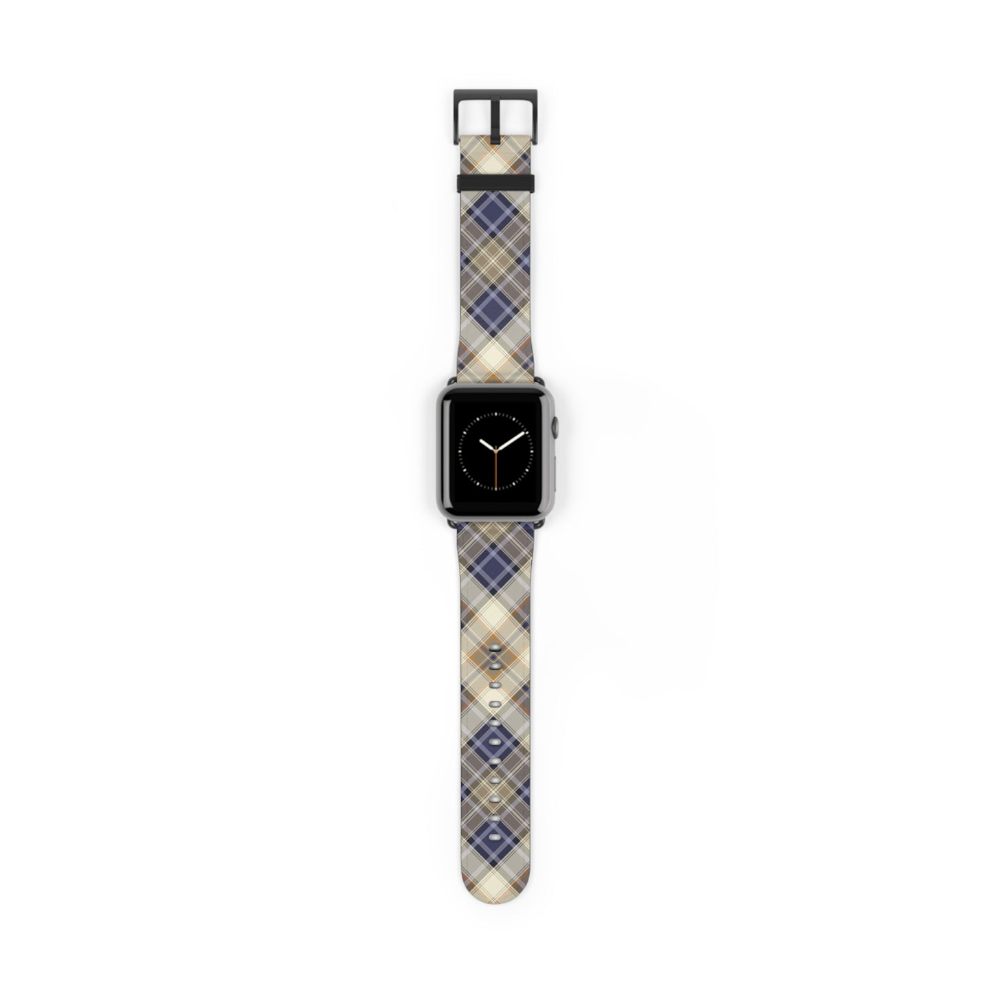 Blue Scottish Plaid Watch Band