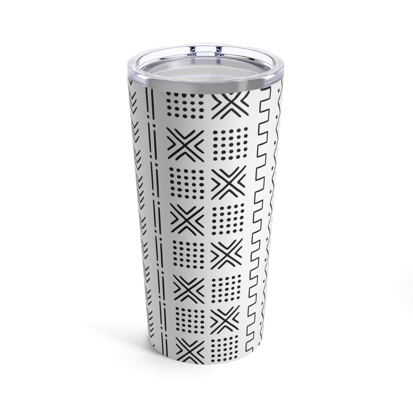 African Mud Cloth Tumbler