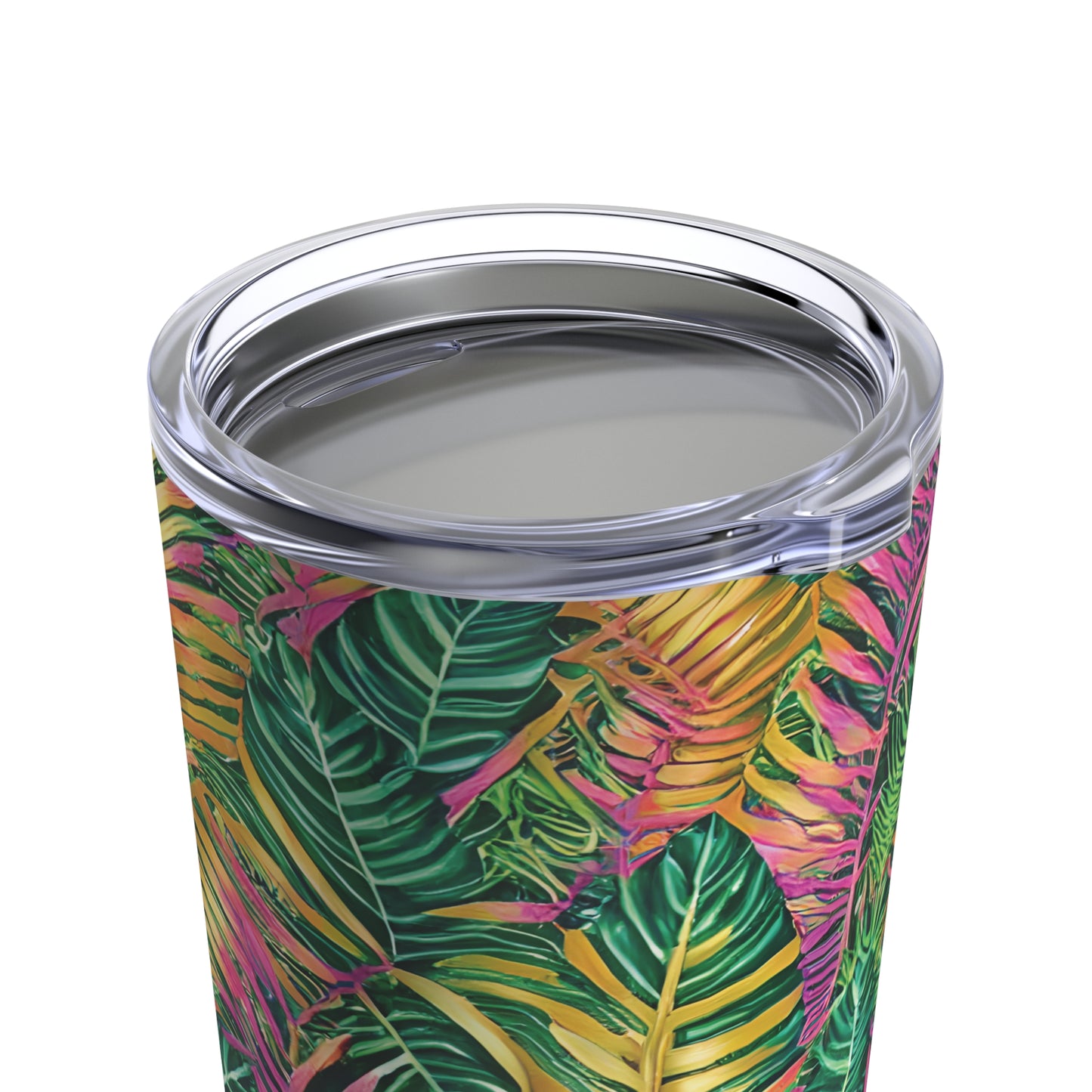 Hawaiian Tropical Leaves Tumbler