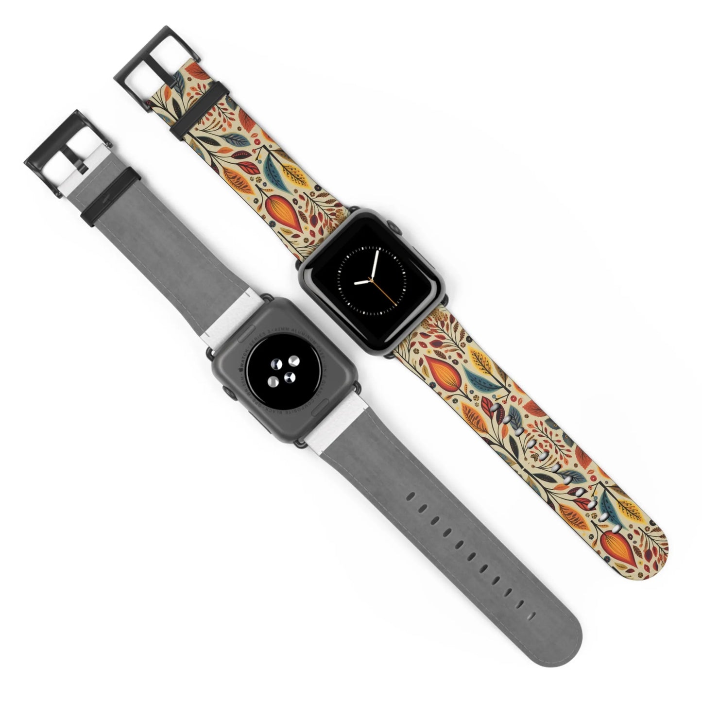 Bavarian Fall Folk Art Watch Band