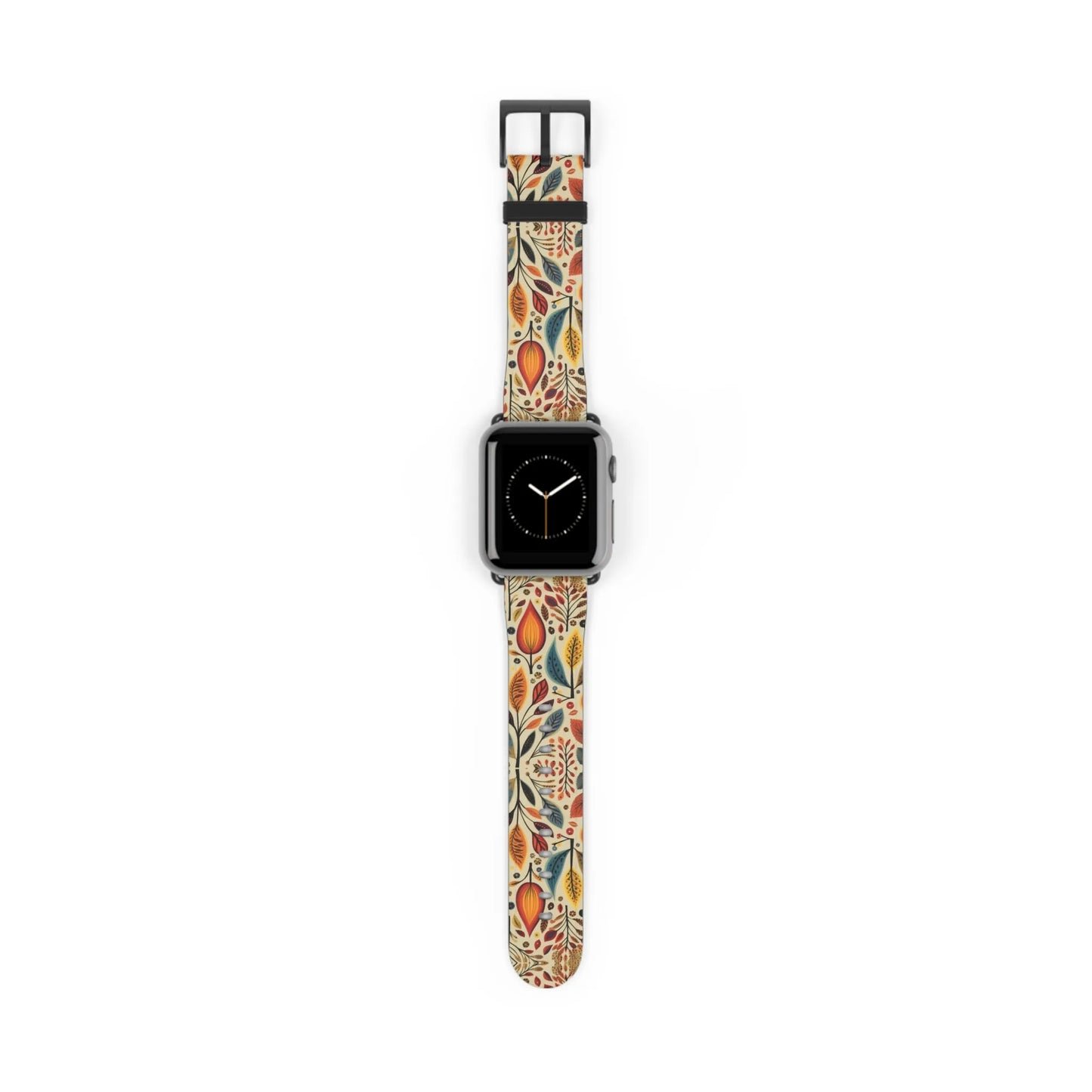 Bavarian Fall Folk Art Watch Band