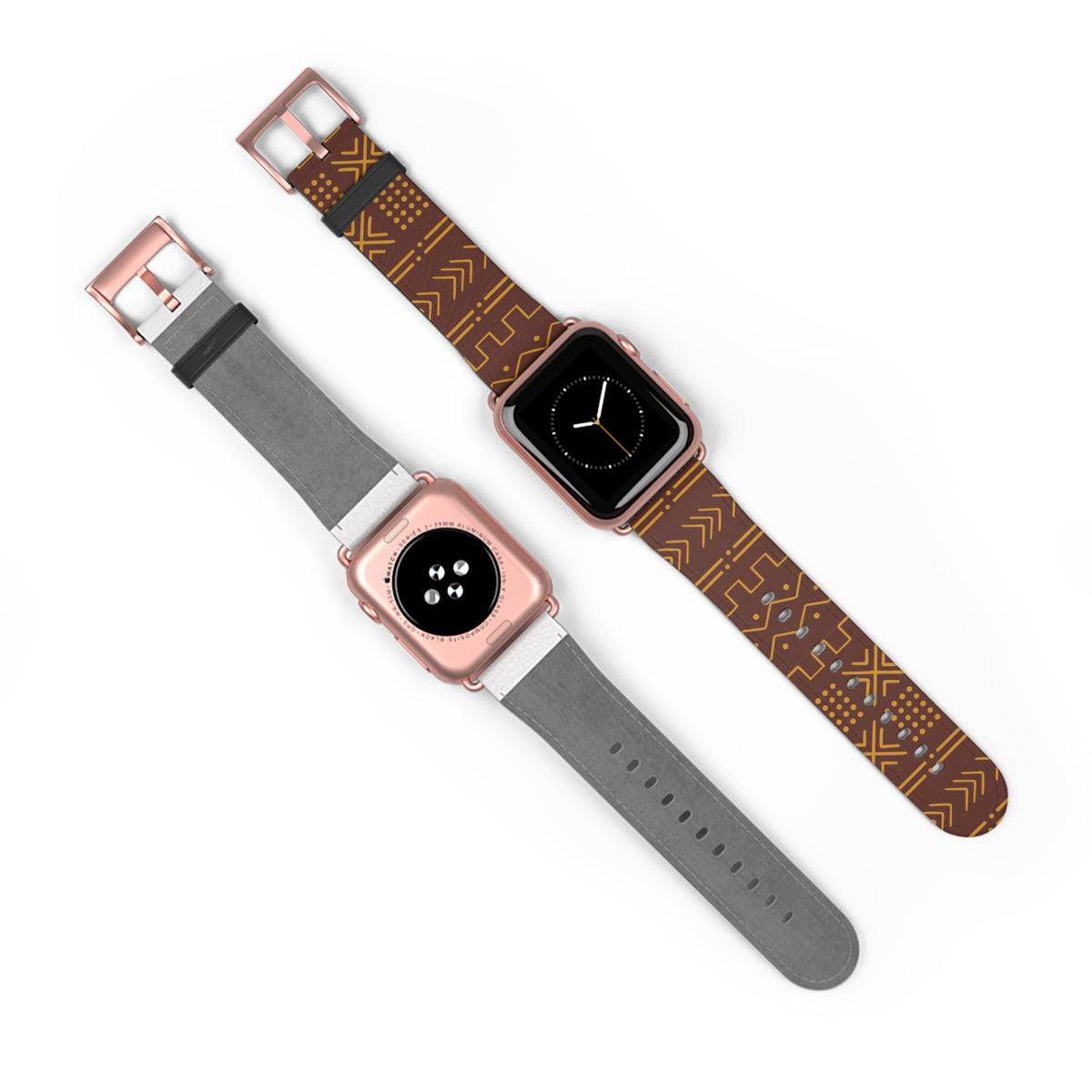 Ségou Clay Mud Cloth Apple Watch Band - The Global Wanderer