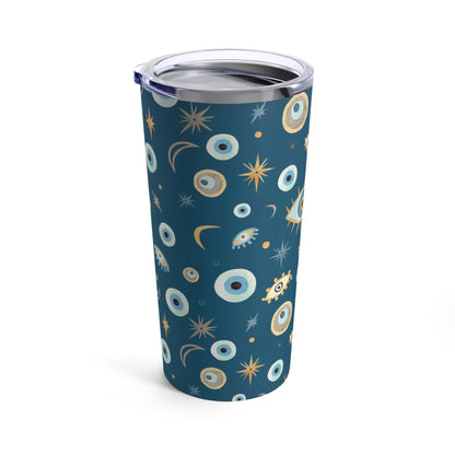 Greek Evil Eye Tumbler