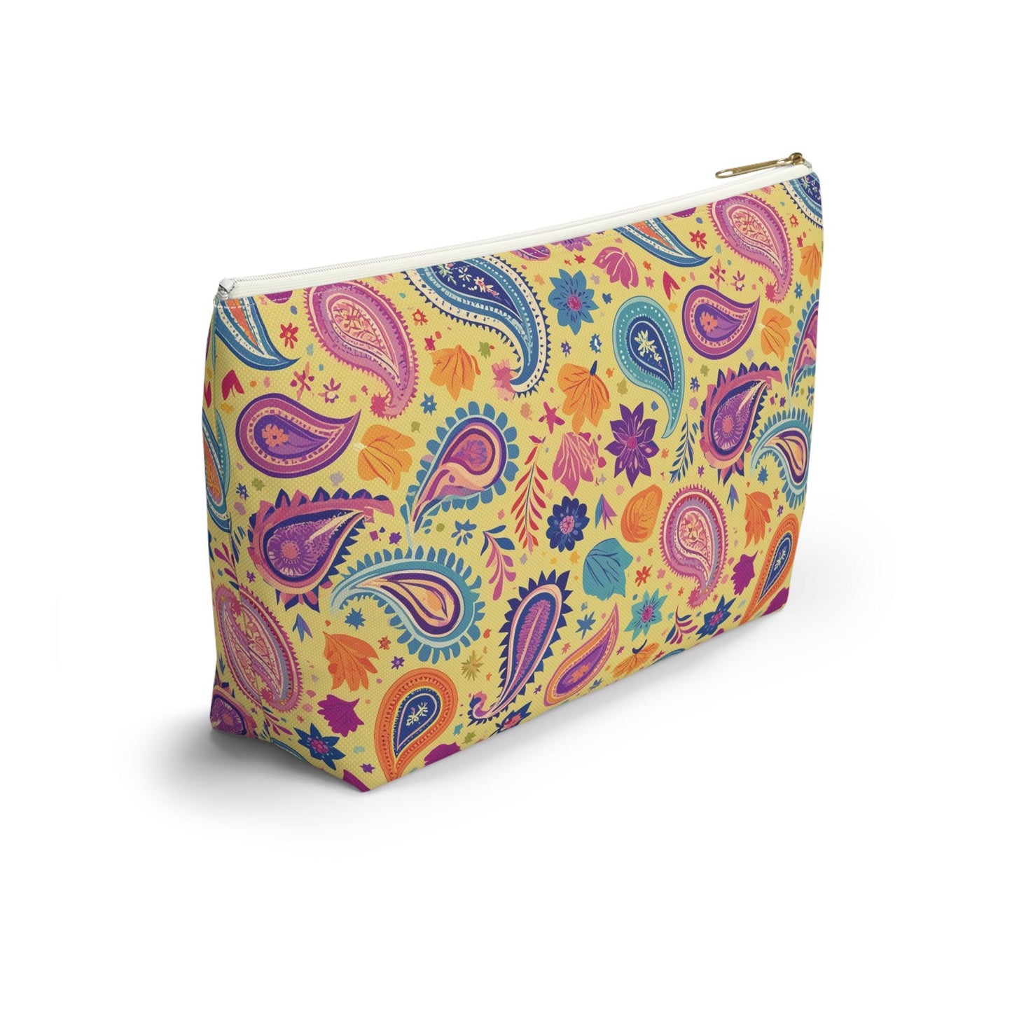 Indian Whimsical Paisley Pouch - The Global Wanderer